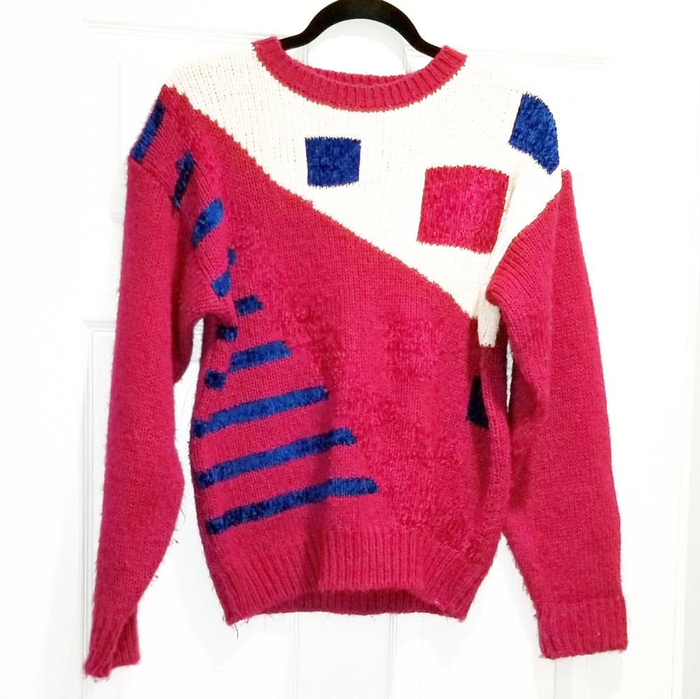 SHERIDAN SQUARE vintage crazy sweater